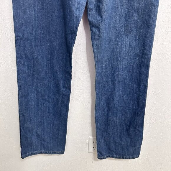 Wrangler 20X Jeans Mens 33X36 Med Blue Relaxed Straight Leg Style 23 Denim Jeans - Picture 8 of 12